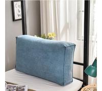 BERULL Couch Pillows,Classic Large Sofa Back Waist Cushion, Comfort Reading Pillow Lumbar Support Pillow, for Sofa,Bedside,Bay Window,Blue,24x18x5inches