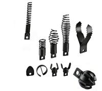 BERVONTA 10 Piece Drain Snake Drill Attachment Set Drain Auger Root Cutter