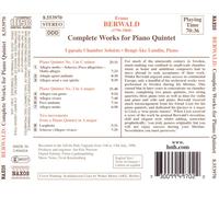 BERWALD: PIANO QUINTETS (COMPLETE) NEW CD