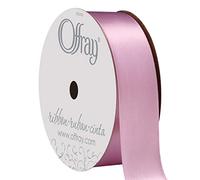 Berwick 066171 7/8" Wide Single Face Satin Ribbon, Light Orchid Purple, 6 Yds