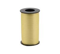 Berwick 1 610 Offray Splendorette Crimped Curling Ribbon, 3/16" W X 500 yd, Pastel Yellow