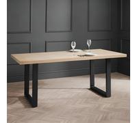 Berwick Dining Table - 6 Seater - 180cm - Oak Effect