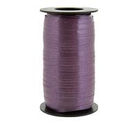Berwick Offray 1 50 3/16" Wide Crimpled Curling Ribbon, 500 Yards, Plum Purple