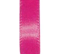 Berwick Offray 22mm Single Face Satin Ribbon Shocking Pink - per metre