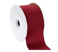 Berwick Offray 3"""" Grosgrain Ribbon Cranberry Red 50 Yards