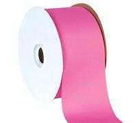 Berwick Offray 3" Grosgrain Ribbon, Hot Pink, 50 Yards