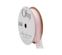 Berwick Offray Garbo Craft Ribbon, 5/8-Inch x 9-Feet, Powder Pink, Satin