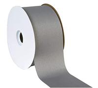 Berwick Offray Offray Grosgrain 3" W X 50 Yards-Grey Ribbon
