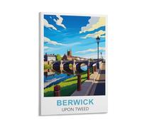Berwick Upon Tweed Vintage Travel Poster 12x18inch(30x45cm) Print Home Bedroom Office Living Room Decor Canvas