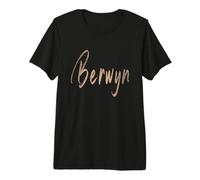 Berwyn Illinois Vintage Elegant Design Premium T-Shirt