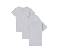 berydale Damen BD157 T-Shirt, Grau (3er Pack), XXL
