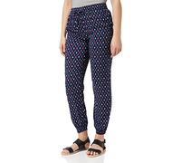 Berydale Women's BD259 Trousers, Navy Blue/Red/Blue/Beige, 14