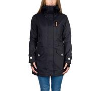 Berydale Women's Coat: Wind and Waterproof Parka for Spring & Autumn, Black - unlined, M