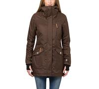 Berydale Women's Coat: Wind and Waterproof Parka jacket, Brown, 16 (Manufacturer size: XL)