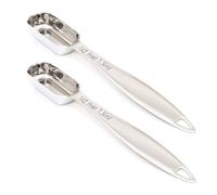 BERYLER 2PCS 1/2Tablespoon (1.5tsp, 7.5ml) Single Measuring Spoon, Individual Stainless Steel Long Handle Measure Teaspoon Only