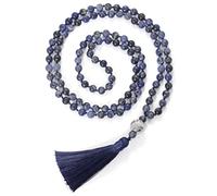 BERYOHZ Long Bohemian Hand Knotted Stone Beaded Tassel Necklace for Women Statement Jewelry Gift , Gemstone, No Gemstone