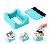 Beryzol Silicone Cup Cradle, Cup Cradle for Tumblers with Felt Squeegee Use to Apply UV DTF Stickers/Vinyl Stickers for Tumblers - Keep Mugs in Place