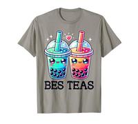 Bes Teas Besties Bubble Tea Boba Cute Kawaii Best Friends T-Shirt
