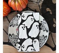 Besalily Halloween Decorative Paper Napkins Printed Napkin Paper for Halloween Holiday Table Tissue Dining Serviettes Decoupage Napkins (XR6202)
