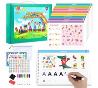 BESARME 54 Preschool Workbooks, Learning Activities Handwriting Tracking Books Learning Numbers Letters Shapes Animal