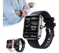 BesBet h r m Tra kpr 2.0, 24/7 ear Ra e mart Wat h l d Pr r 50+ Sports -XTSB19,Schwarz