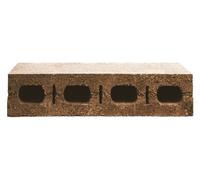 Besblock Bestherm 18 Lightweight Cellular Block 3.6N - 100 x 215 x 440mm - Orange/Brown