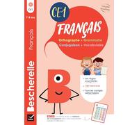 Bescherelle - Mon cahier d'entraînement en Français CE1 - 7 ans: orthographe, grammaire, conjugaison & vocabulaire