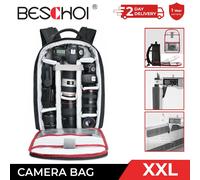 Beschoi PRO XXL Travel Camera Backpack Rucksack Bag For Canon Nikon Sony DSLR