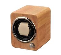 Bescott Solid Wood Watch Winder Box for Single Automatic Watches for Men with Quiet Japanese Motor 4 Rotation Mode Setting, solid wood, single, Modern