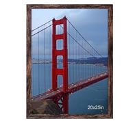 BESCRCL 20x25 Picture Frame Brown, Poster Frames Wall Hanging, Display Pictures 20 x 25 without Mat, 1 Pack