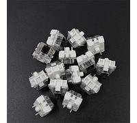 BesDirect 100pcs Switch Keyboard For Mechanical Gaming, Ergonomic Design Gaming Race Keyboard Switch, Replacement Key Switches for CIY Sockets SMD 3pin Thin pins Compatible with MX switch (Black)