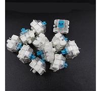 BesDirect 100pcs Switch Keyboard For Mechanical Gaming, Ergonomic Design Gaming Race Keyboard Switch, Replacement Key Switches for CIY Sockets SMD 3pin Thin pins Compatible with MX switch (Blue)