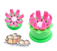 BesDirect 2PCS Creative Manual Dumpling Mold, Steamed Stuffed Bun Making Mold, DIY Pastry Pie Steam Bun Dumpling Maker Mould Cooking Tool Sets