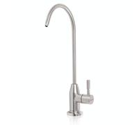 Besdor Drinking Water Faucet, Filtered Water Reverse Osmosis RO Faucet for Kitchen Sink, Non-Air Gap, Lead-Free, 304 Stainless Steel, Brushed Nickel (WF1)