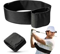 beseloa Slider Golf Training Aid, Golf Swing Trainer, Golf Swing Training Aid, Unisex Swing Sync Golf Trainer, Swing Correcting Adjustable Arm Band for Swing Correcting Improve Swing Stability
