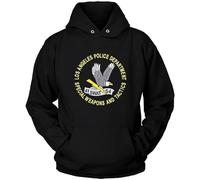 Besiege Lapd Swat Hoodies Pullover Hoody Black Sweatershirt L