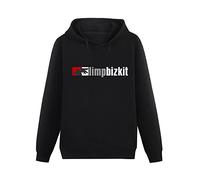 Besiege Limp Bizkit Lustiges Hoodies Pullover Hoody Black Sweatershirt, Black, M