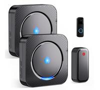 Besimlive Wireless Doorbell Extender with Receiver for for Blink Video Doorbell 1st & 2nd Gen into Wireless Door Bell with 656 FT Range, 58 Chimes & 0-110 dB Door Chime