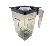 besingki 90oz WildSide+ Jar Replacement Compatible with Blendtec Blender, Commercial Grade - Five-Sided Replacement Blender Jar,Kitchen Container Pitcher Jar for Most Blendtec Blenders