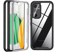 BESINPO For Samsung Galaxy A54 5G Case, Samsung A54 5G Case, Shockproof Built-in Screen Protector 360°Full-Body Protective Cover Bumper Heavy Duty Phone Case for Samsung A54 5G(Black)