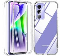 BESINPO For Samsung Galaxy A54/ A54 5G Case, Shockproof Built-in Screen Protector 360°Full-Body Protective Cover Bumper Heavy Duty Phone Case(Clear)