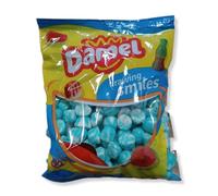 Besitos Spiral Raspberry - Blue Sweet Table - Damel | Bag Format 1 kg Damel Blue Raspberry Kisses | 1kg Bulk Tub | Chewy Jelly Dome Sweets | Halal Suitable & Gluten Free Candy