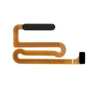 BESJMYT Power Button and Fingerprint Sensor Flex Cable Replacement for Samsung Galaxy A04s Flex Cable Side Power On/Off Switch Control Button Connector Repair Parts SM-A047F (Black)