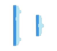 BESJMYT Power Button and Volume Button Replacement for Samsung Galaxy Note 10 Side Button Power On Off Switch and Volume Button Replacement Model: SM-N970U SM-N970U1 Aura Glow