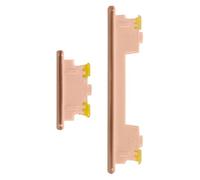 BESJMYT Side Power Volume Button Replacement for Samsung Galaxy A53 5G Power On Off Switch Volume Button Replacement Side Key Button Repair SM-A536U SM-A536U1 Peach