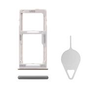 BESJMYT Sim Card Tray Replacement for Samsung Galaxy A42 5G (Single SIM Version) Prism Dot White Prism Dot Gray Card Tray Slot Holder Bracket Adapter with Needle Ejector for A42 5G SM-A426U SM-A426U1