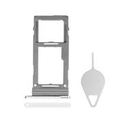 BESJMYT Sim Card Tray Replacement for Samsung Galaxy Note 20 Ultra 5G (Single SIM Version) - Mystic White Card Tray Slot Holder with Needle Ejector for SM-N985F N986 N986U