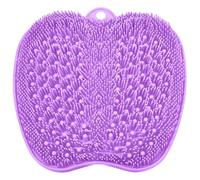 BESKAR XL Larger Shower Foot Scrubber Mat with Non-Slip Suction Cups | Cleans, Smooths, Exfoliates, Massages Your Feet Without Bending, Improve Foot Circulation, Soothes Tired Feet