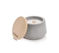 beske - manufaktur Concrete Fire with Permanent Wick, 14 cm, Bulby, Candle, Garden Torch, Outdoor Candle, 100% Handmade in Germany