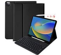 besky Keyboard Case for iPad Pro 12.9 inch (5th, 6th Generation) & New Air 13 inch M2 (Only Applies to 3 iPads Model) - Wireless Detachable Keyboard- Pencil Holder, with Auto Sleep/Wake Function